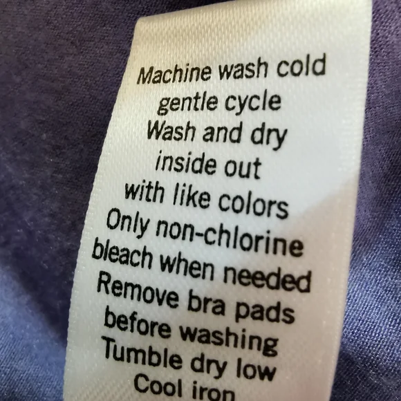 Athleta Rio Racerback Scoop Neck Maxi Dress in Blue/Purple/Black - Sz M - Picture 8 of 8